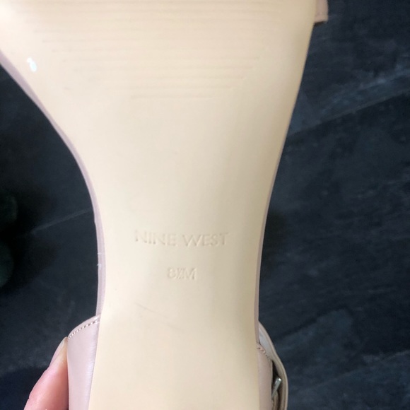 Nine West nude pump sandals - Picture 2 of 5